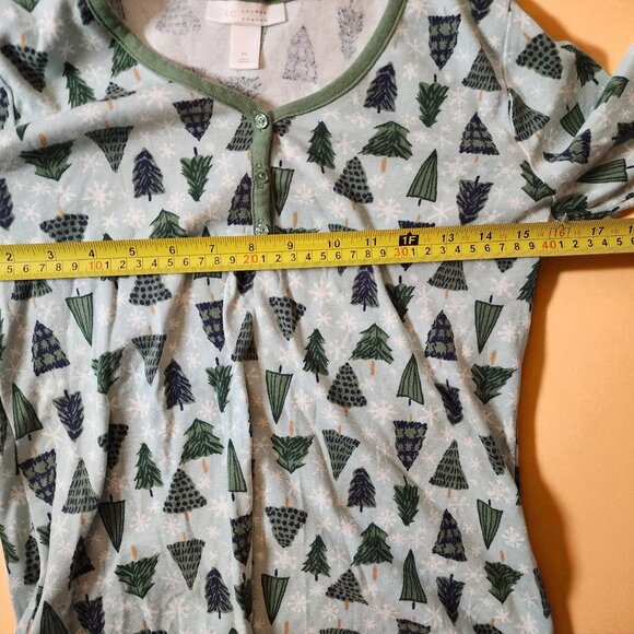 Lauren Conrad Holiday Tree Pajama Set – Petite Small 2-Piece - Picture 8 of 11